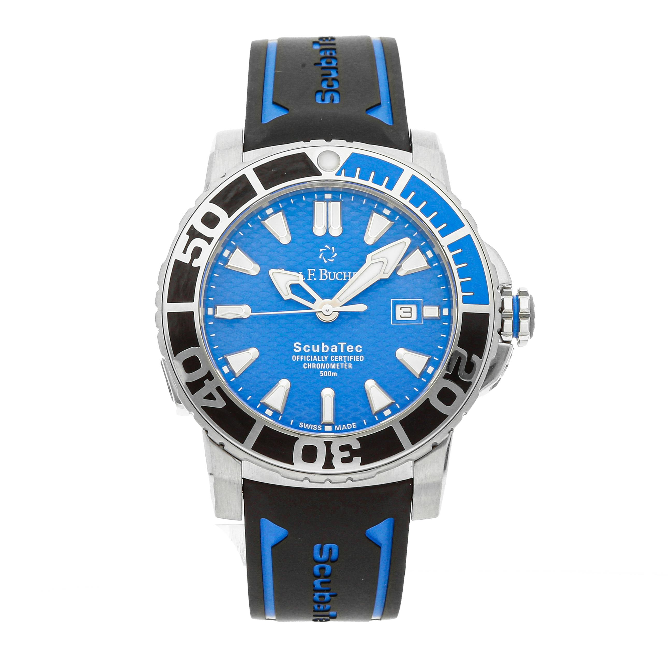 Carl F. Bucherer Patravi Scubatec 00.10632.23.53.01 WatchBox